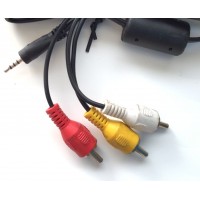 CABLES DE 3 RCA ( AMARILLO, BLANCO Y ROJO ) MACHO CON AUXILIAR / 3.5MM / COMPATIBLE CON DIFERENTES DISPOSITIVOS, MARCAS Y MODELOS